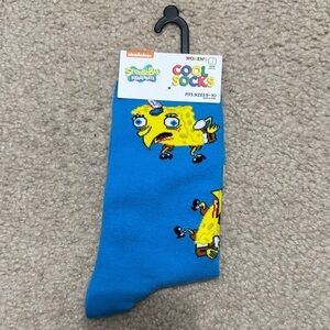 Nickelodeon SpongeBob SquarePants Blue Socks